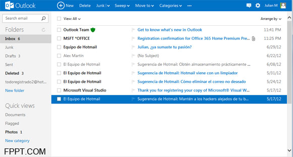 Outlook.Com: บริการอีเมลใหม่จากไมโครซอฟท์