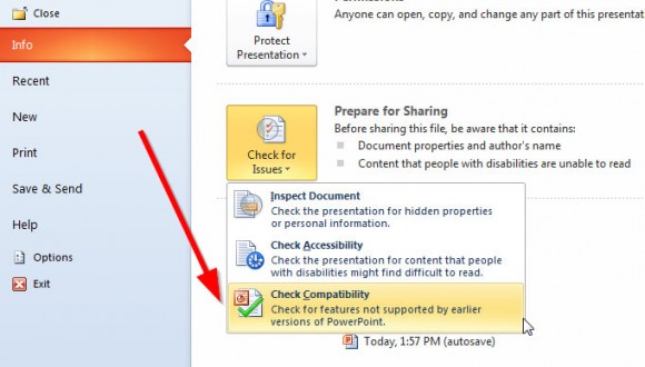 Как восстановить презентацию powerpoint 2010 несохраненную