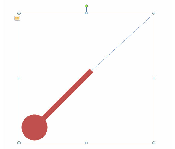 pendolo di animazione powerpoint