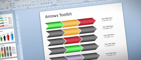 Freie Arrows Toolkit Fur Powerpoint Prasentationen