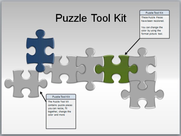 Puzzle Pieces Toolkit Fur Powerpoint Prasentationen