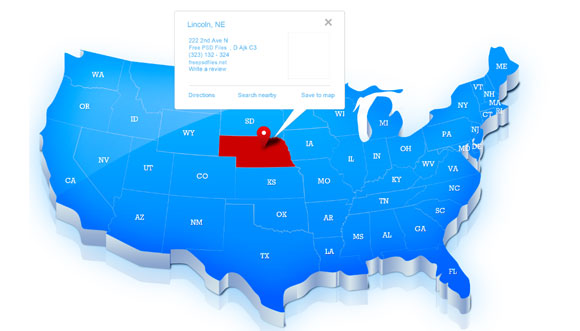 Free Editable Us Map Powerpoint Template from www.homeppt.com