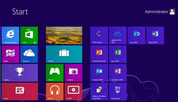 ไมโครซอฟท์ยั่ว A Version เมโทรสไตล์สำนักงานสำหรับ Windows 8.1