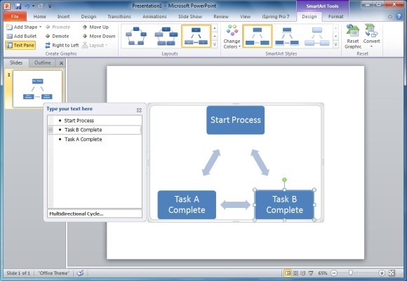 Add Process Layout Information