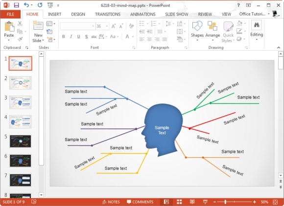 Concept Map Vorlagen Fur Powerpoint