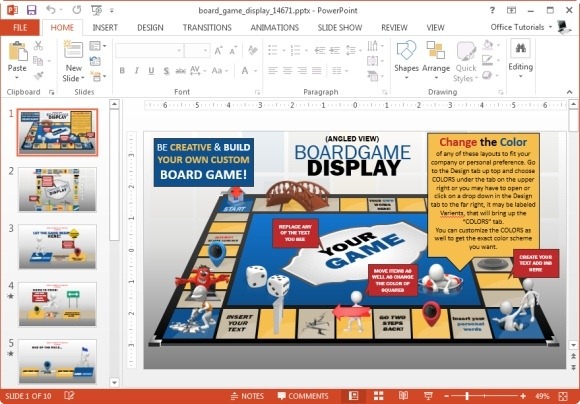 template-board-animated-jogo-powerpoint