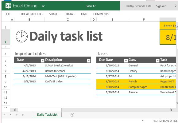 liche Aufgabenliste Vorlage Fur Excel