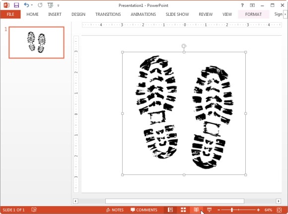 خطى قصاصات فنية وصور متحركة ل Powerpoint