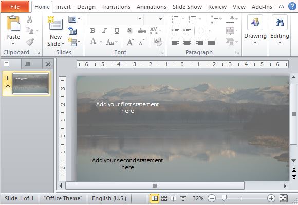 Powerpoint прозрачность картинки