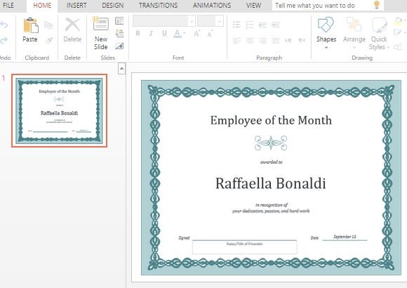-Corrente azul-design-certificate-template-for-empregado-of-the-mês