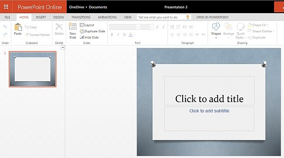 Template Pin PowerPoint