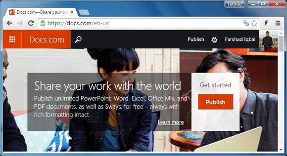 Docs.com: Upload & Teilen Microsoft Office-Dokumente online