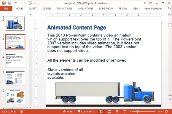 Шаблон для презентации powerpoint машины
