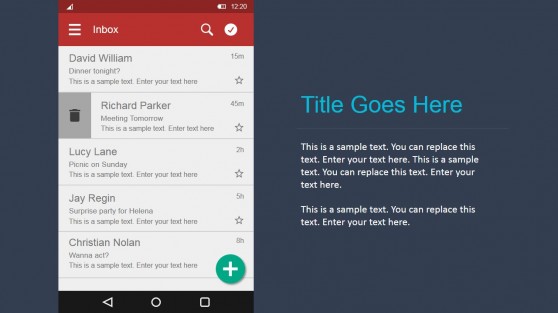 Miglior UI Kit Android per PowerPoint
