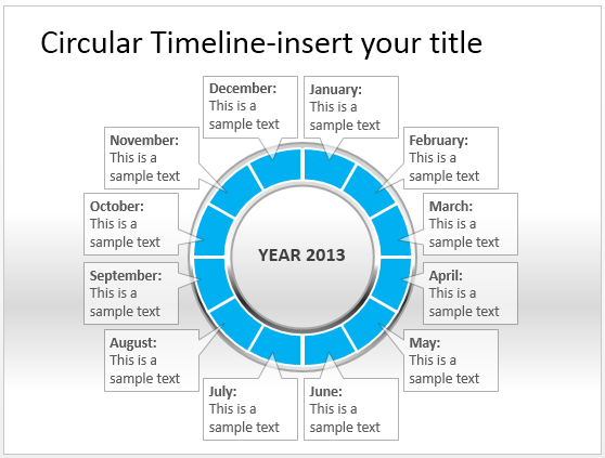 Free circular diagram template