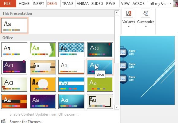 Kreis Bild Organigramm Powerpoint Vorlage