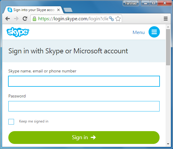 Skype Online