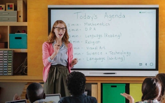 Menggunakan Presentasi PowerPoint Dengan Smart Dewan Interaktif Whiteboard