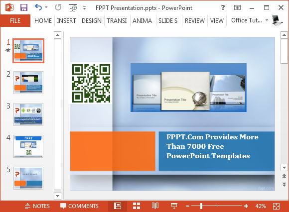 PowerPoint için QR kodunu ekleme