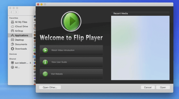 Flip4Mac軟件媒體播放器