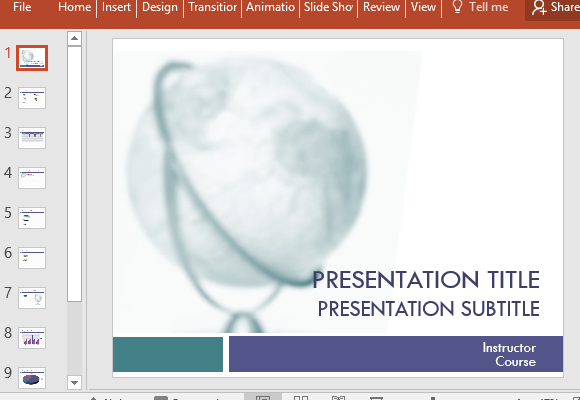 Kuliah Presentasi Template Untuk PowerPoint
