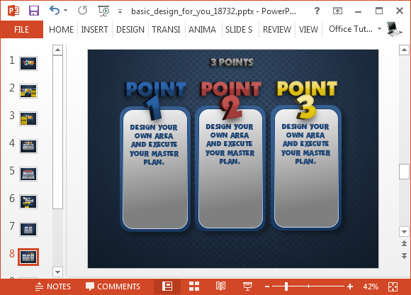 Template Promosi animasi Bisnis PowerPoint