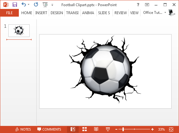 Crack mur ballon de football cliparts