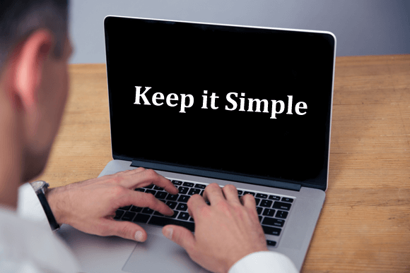 Keep it simple regułę dla prezentacji