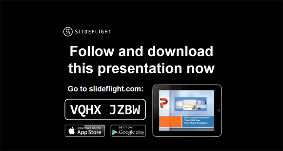Partajarea slide-uri folosind codul SlightFlight