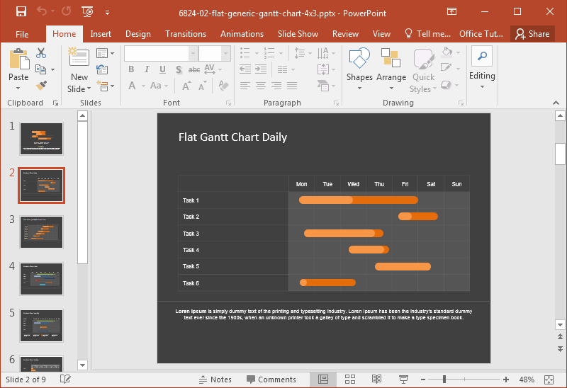 editável-gantt-chart-template-de-powerpoint