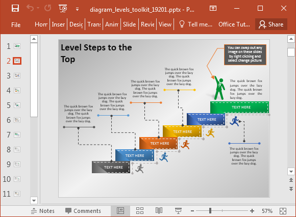 Шаблон диаграммы для презентаций powerpoint