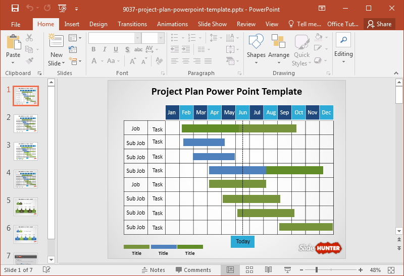 -Livre projeto de plano-modelo-de-powerpoint