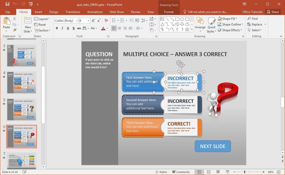 create-powerpoint-sınavlar