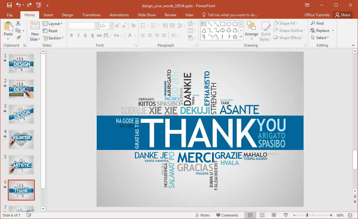 Create-a-parola-nube-in-powerpoint