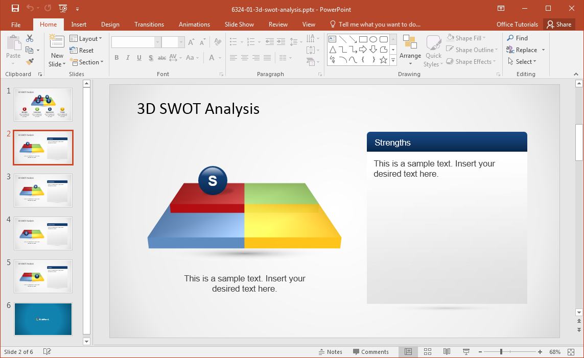 Análisis FODA-plantilla-para-powerpoint