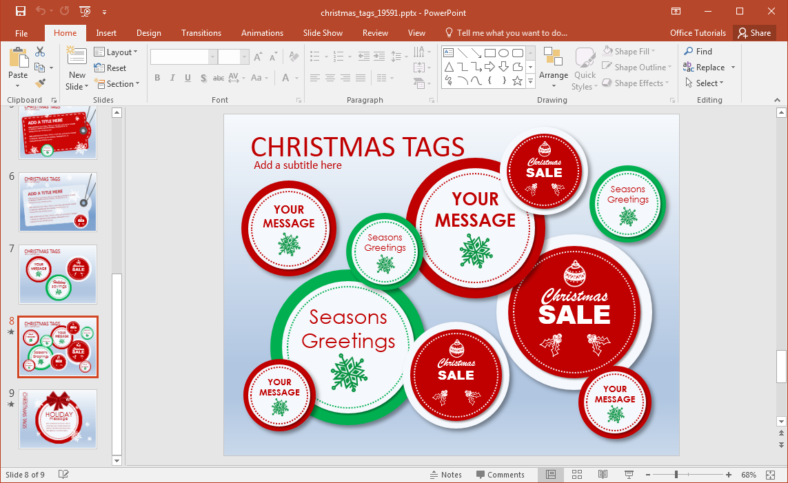 Tags for Christmas-Sales