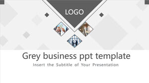 Gray general business PPT templates