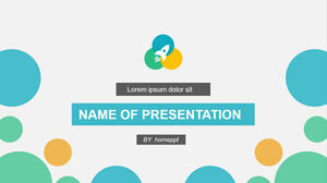 Modèles PowerPoint de thème d'introduction d'équipe