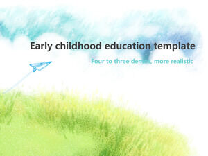 Templat PowerPoint Pendidikan Anak Usia Dini