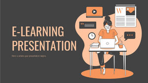 Template PowerPoint e-learning