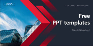 Templat PowerPoint Perencanaan Acara