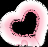 Two love theme pink PPT background pictures