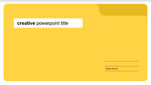 文檔文件夾-PowerPoint-模板