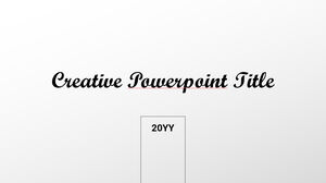 Simple-White-PowerPoint 模板