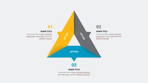 Triangolo-Impatto-Modelli PowerPoint