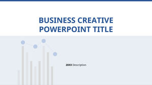 商业图表 PowerPoint 模板