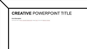 最小內線 PowerPoint 模板