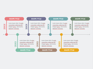 Anni-Timeline-Modelli PowerPoint