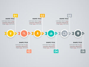 Timeline-Prozess-PowerPoint-Vorlagen