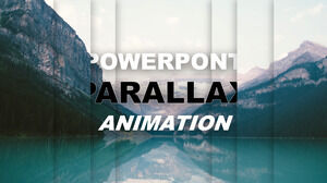 แนวตั้ง Parallax-Animation-PowerPoint-Templates
